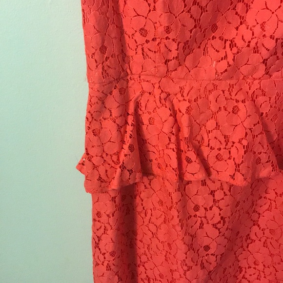 Forever 21 Pink Lace Dress with Ruffles - Picture 3 of 4